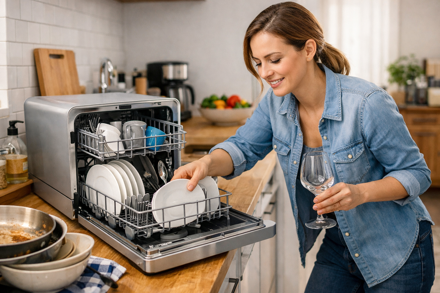 vale a pena ter uma lava-louças de 8 serviços