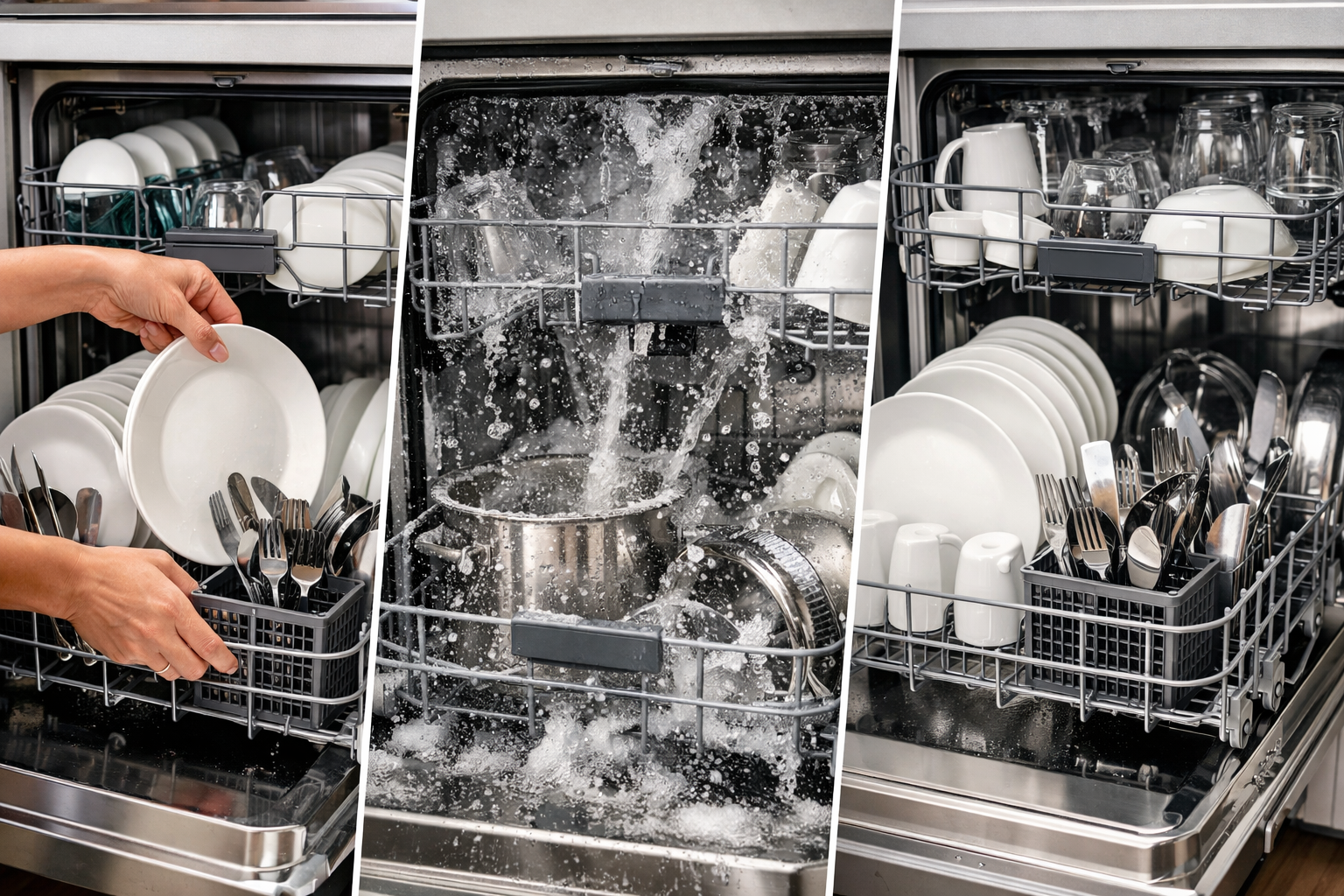 como funciona uma lava-louças de 10 serviços