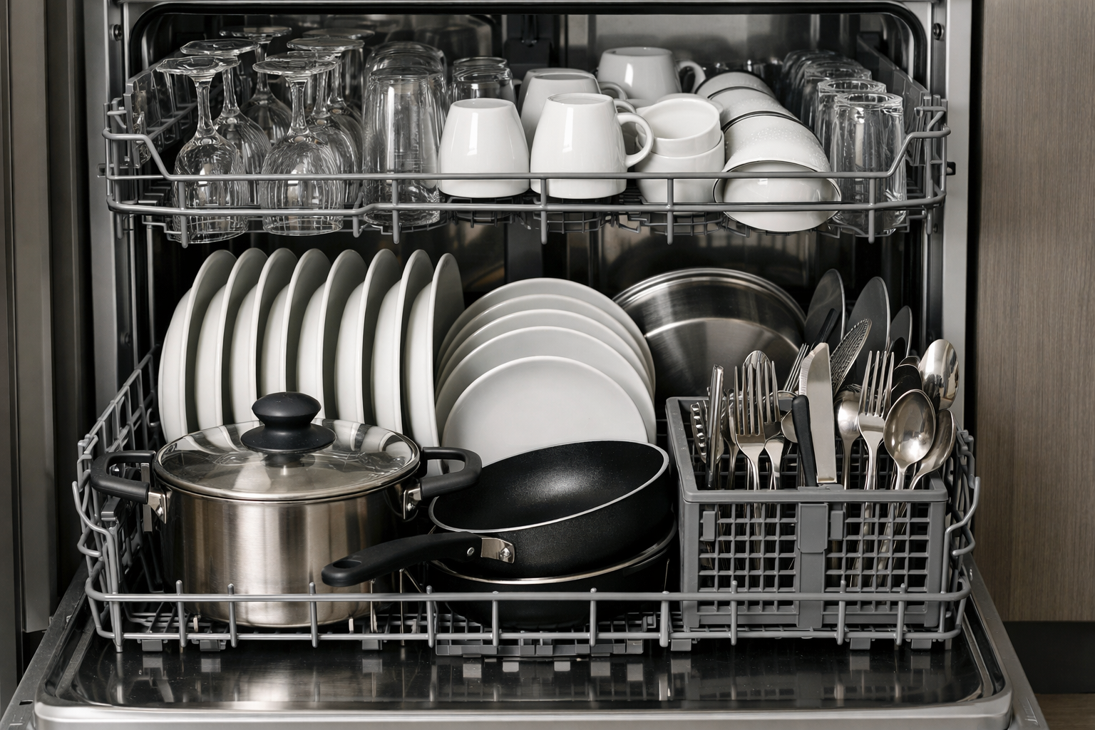 quantas peças cabem em uma lava-louças de 10 serviços